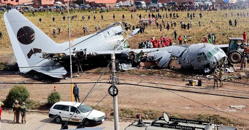 A la cárcel 19 personas por robar plata del Hércules accidentado