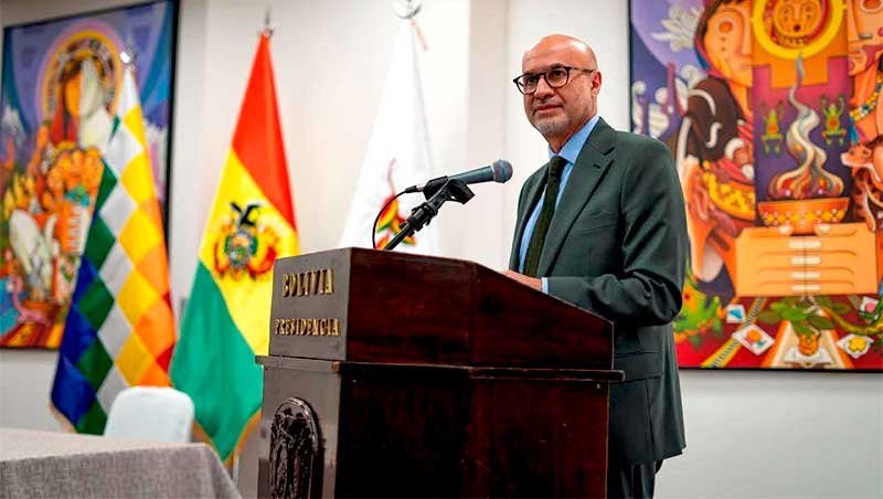 Paz confirma a Lupo como representante ante la OEA