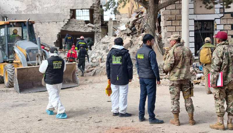Sólo con pruebas de ADN podrán identificar cuerpos tras la explosión