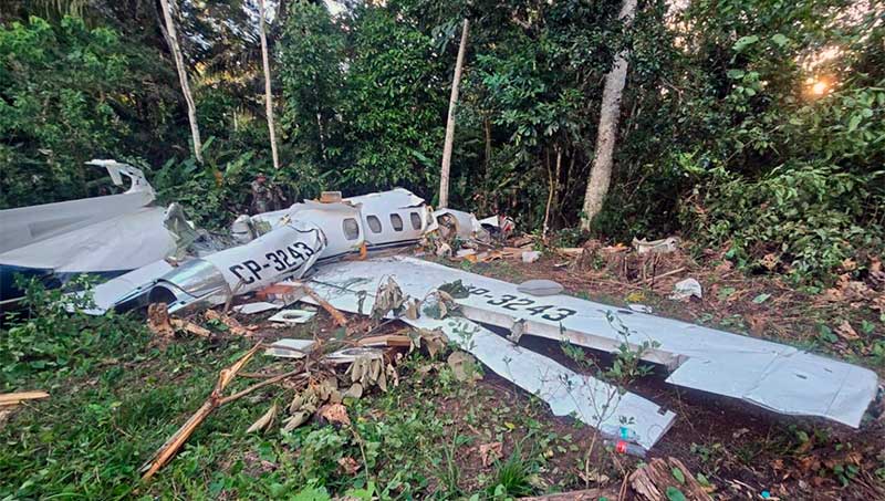Caja negra al exterior para aclarar siniestro de nave ligada a Ministro