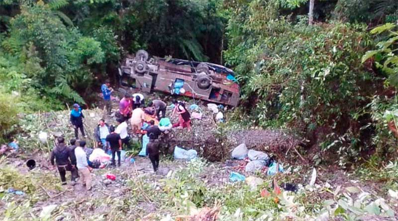 Licencias bajo sospecha: Joven de 22 años pilotaba bus de la muerte en ruta a Apolo