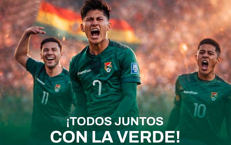 Pantallas gigantes y fe ciega: Bolivia se detiene para buscar la final del repechaje ante Surinam