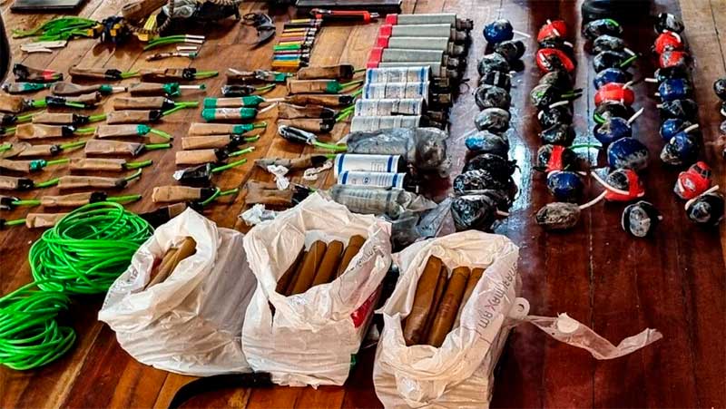 Tres campamentos y armas de guerra: ¿Quién financia al grupo armado capturado en Yungas?