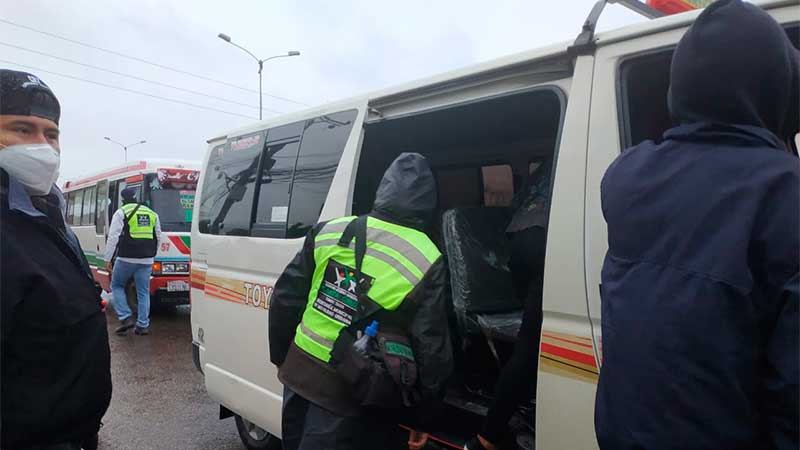 Transportistas fijan precios provisionales y advierten con paro desde el 4 de octubre